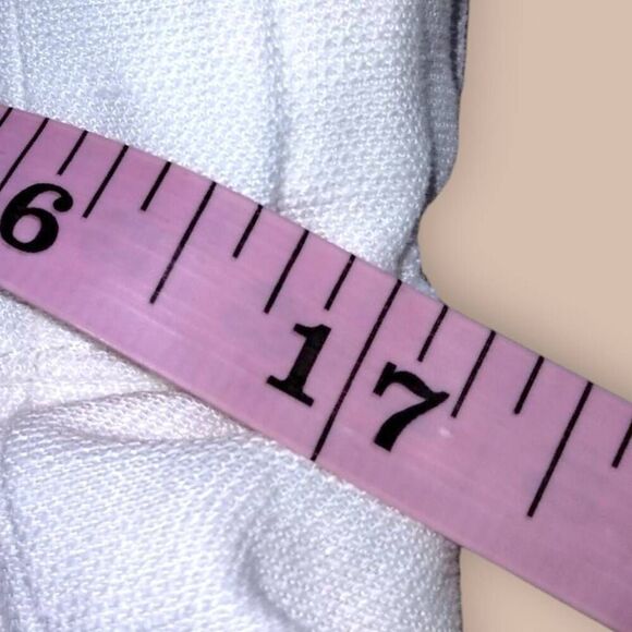 Aritzia Wilfed Womens Shorts Sz 12 White Sail Linen Short Elastic Tie Classicore - Picture 10 of 11